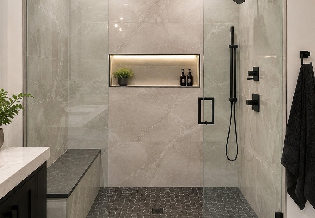 Custom Walk-In Shower